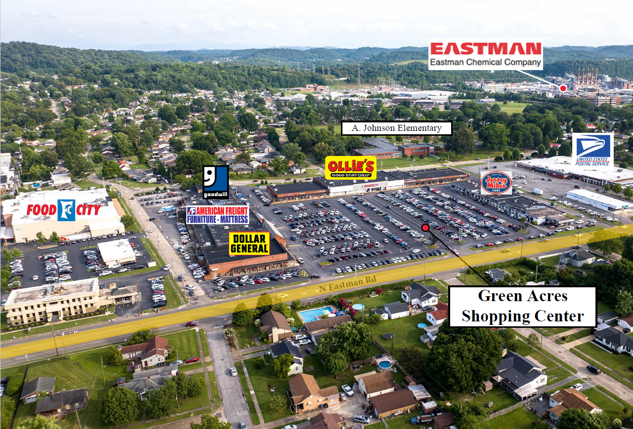 1101-1197 N Eastman Rd, Kingsport, TN 37664 - Green Acres Shopping ...