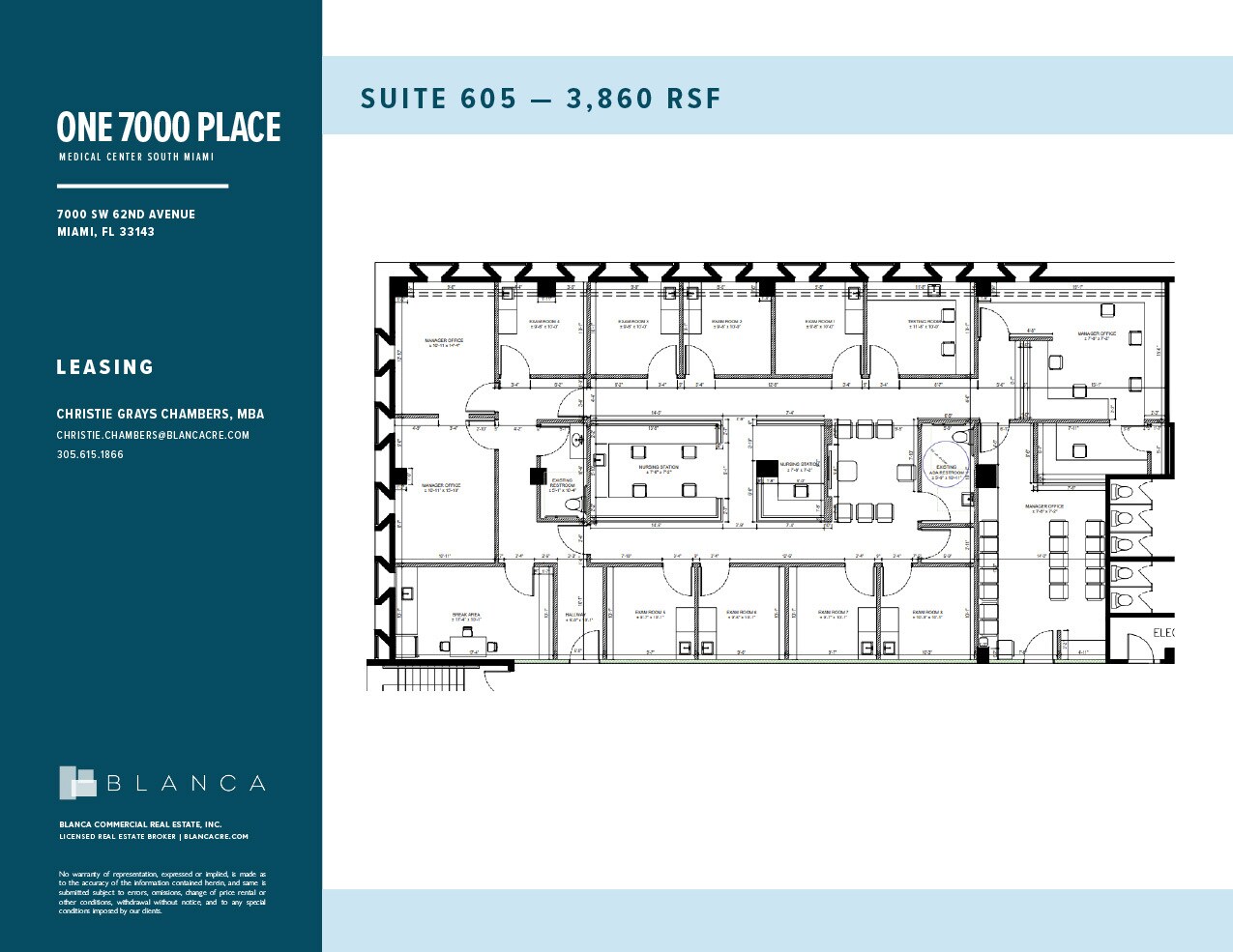 7000 SW 62nd Ave, Miami, FL for lease Floor Plan- Image 1 of 1