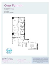 7400 Fannin St, Houston, TX for lease Floor Plan- Image 1 of 1