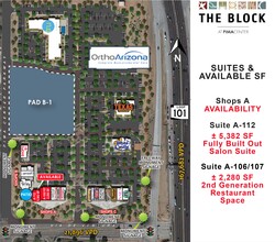 Via De Ventura & Loop 101, Scottsdale, AZ - aerial  map view