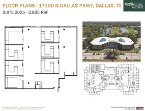 17300 N Dallas Pky, Dallas, TX for lease Floor Plan- Image 1 of 1