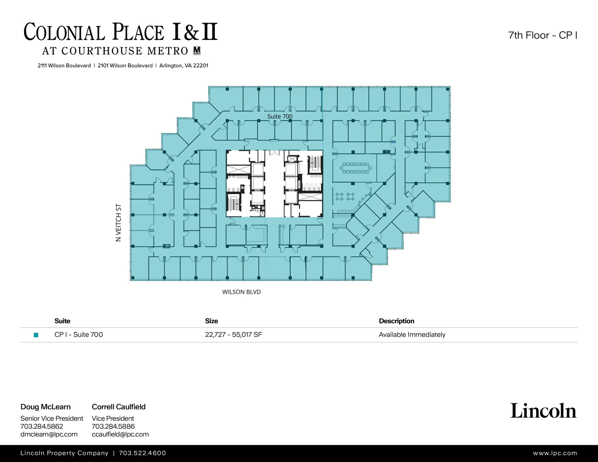 2111 Wilson Blvd, Arlington, VA for lease Floor Plan- Image 1 of 1