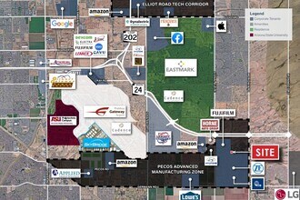 11224 E Pecos Rd, Mesa, AZ - AERIAL  map view