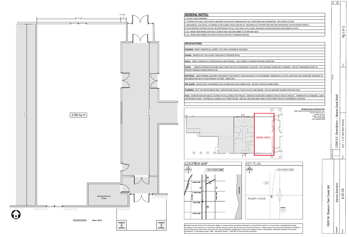 2603 W Rawson Ave, Oak Creek, WI for lease Building Photo- Image 1 of 1