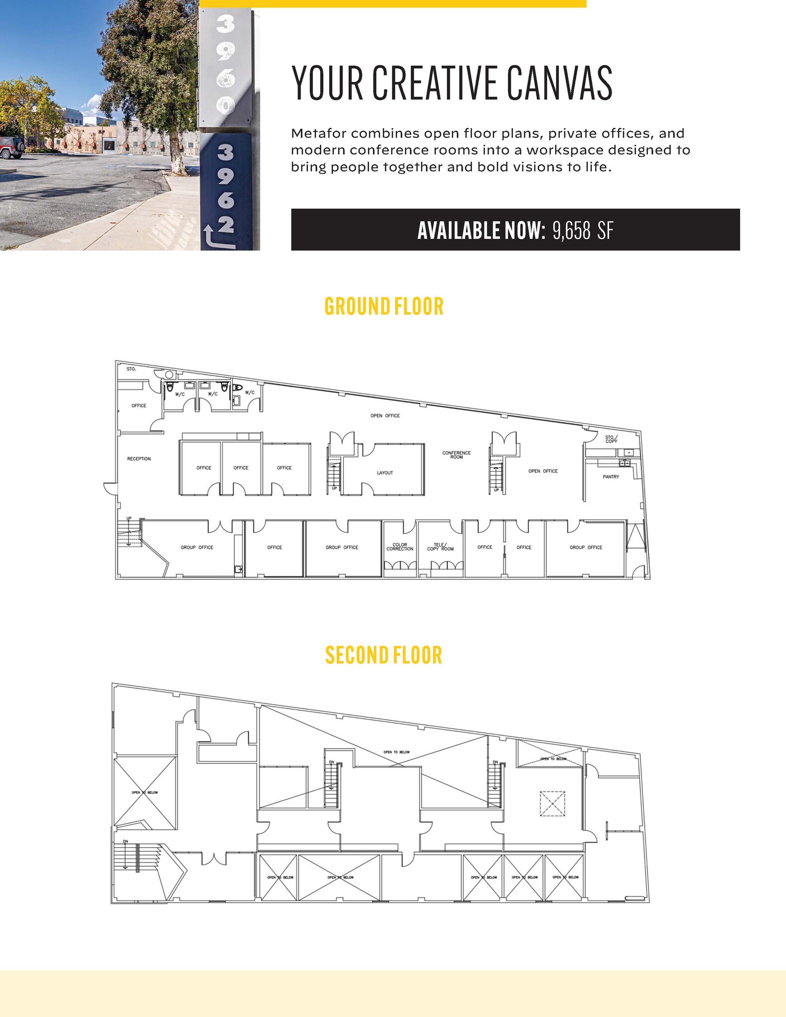 3962 Ince Blvd, Culver City, CA for lease Floor Plan- Image 1 of 1