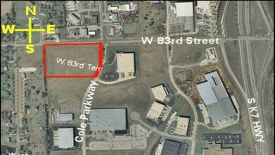 23730-23750 W 83rd Ter, Shawnee, KS - AERIAL map view