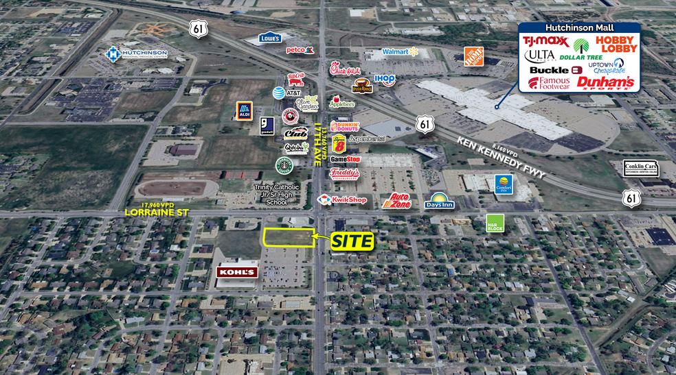 1328 17th Ave, Hutchinson, KS for sale - Building Photo - Image 1 of 3