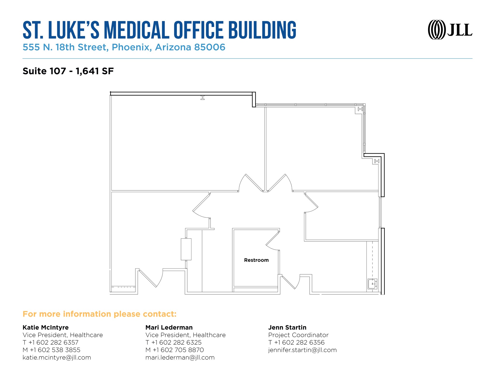 555 N 18th St, Phoenix, AZ for lease Site Plan- Image 1 of 3