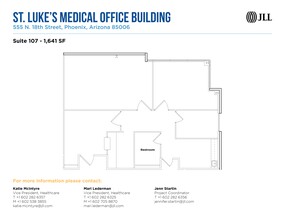 555 N 18th St, Phoenix, AZ for lease Site Plan- Image 1 of 3