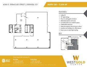 4380 S Syracuse St, Denver, CO for lease Floor Plan- Image 2 of 2