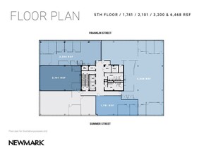 600 Summer St, Stamford, CT for lease Floor Plan- Image 1 of 1