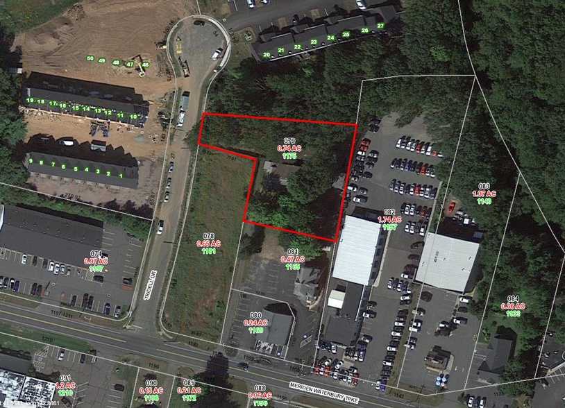 1175 Meriden Waterbury Rd, Plantsville, CT for lease - Plat Map - Image 2 of 2