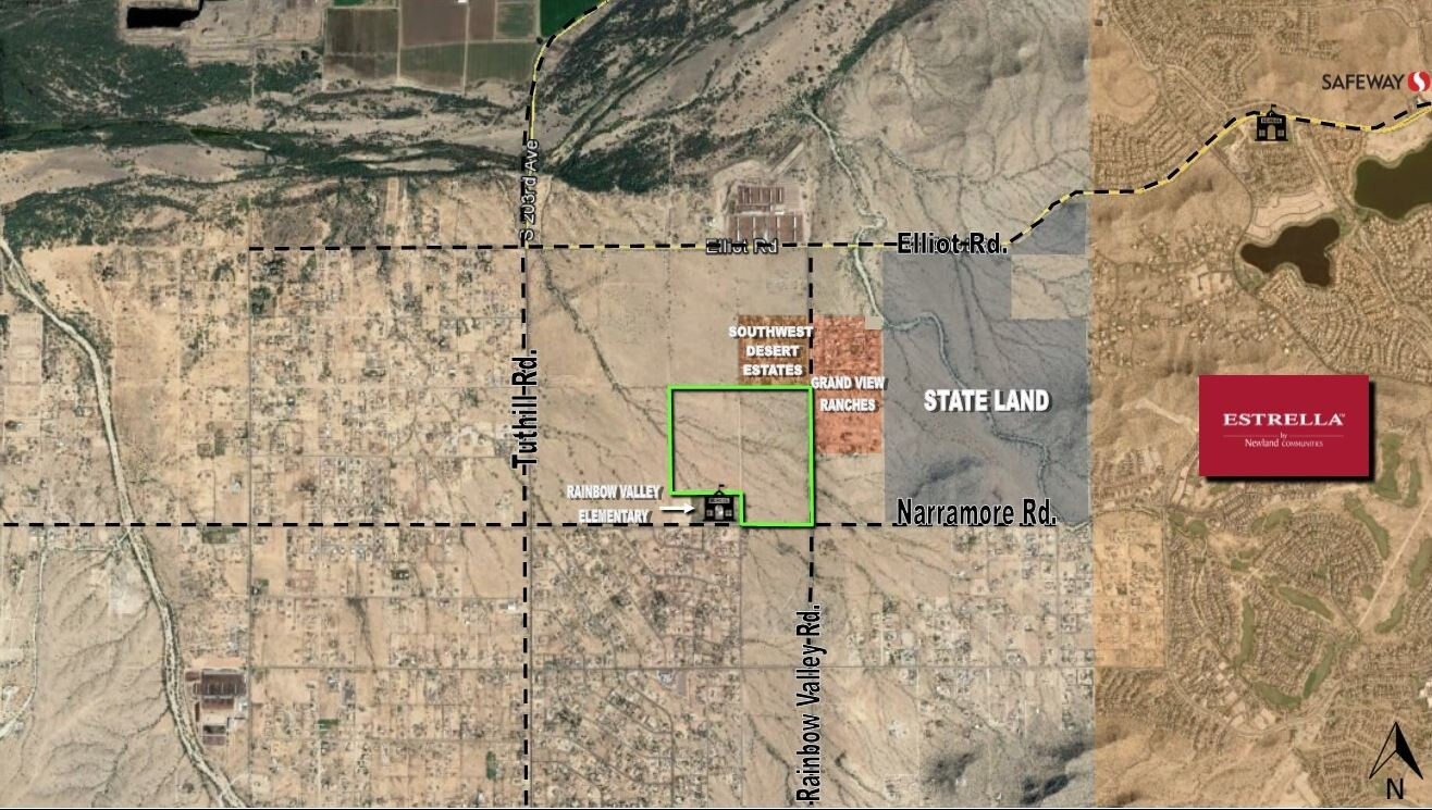 NWC Rainbow Valley Rd & Narramore Rd, Buckeye, AZ for sale Primary Photo- Image 1 of 1