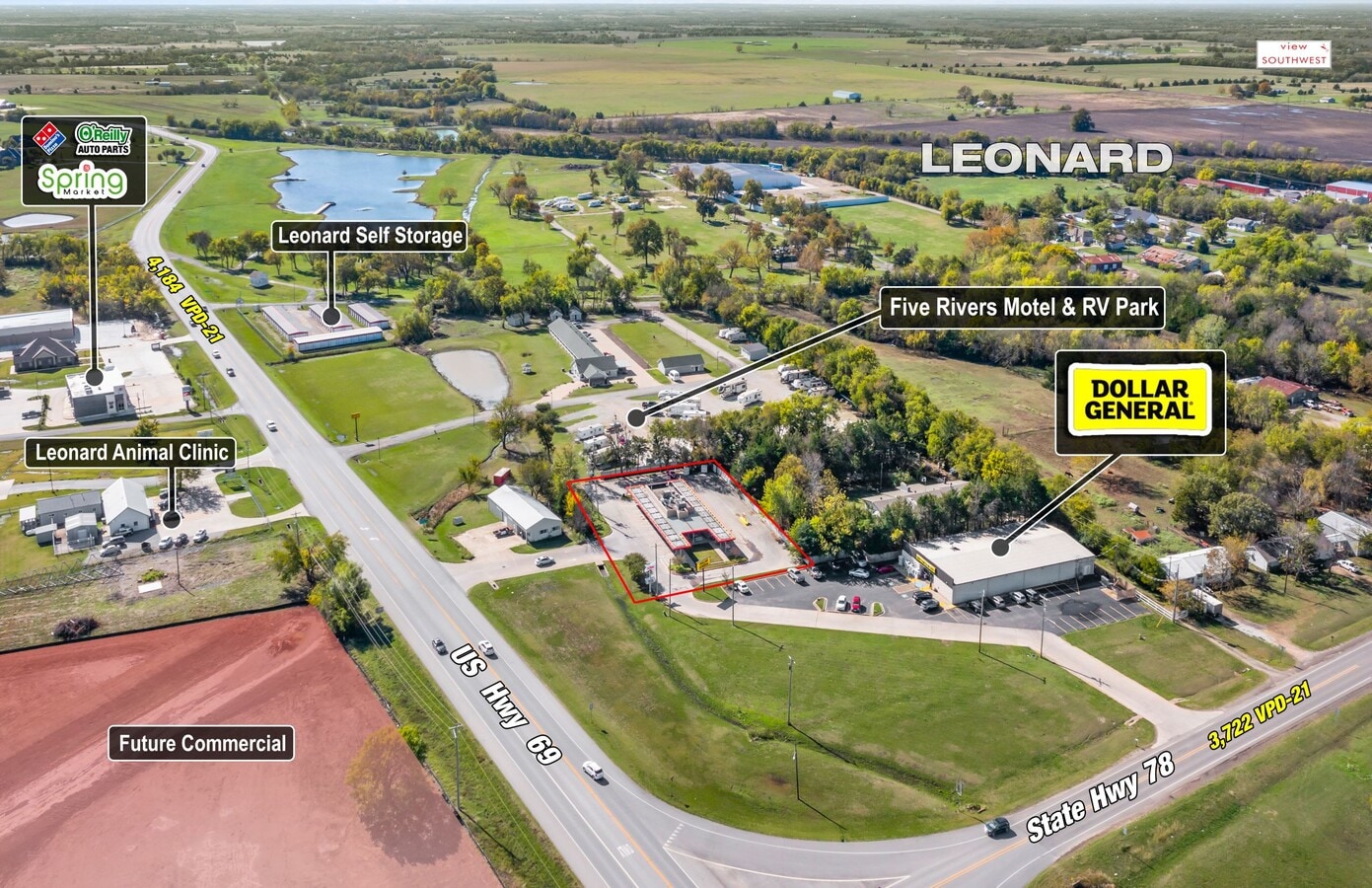 551 S Hwy 69, Leonard, TX 75452