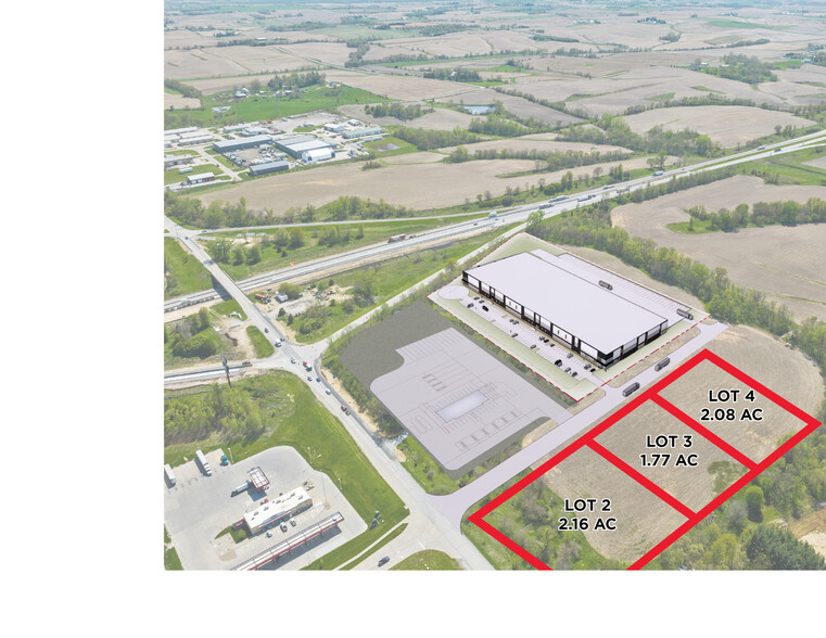 3287 Ireland Ave, Tiffin, IA for sale - Site Plan - Image 2 of 5