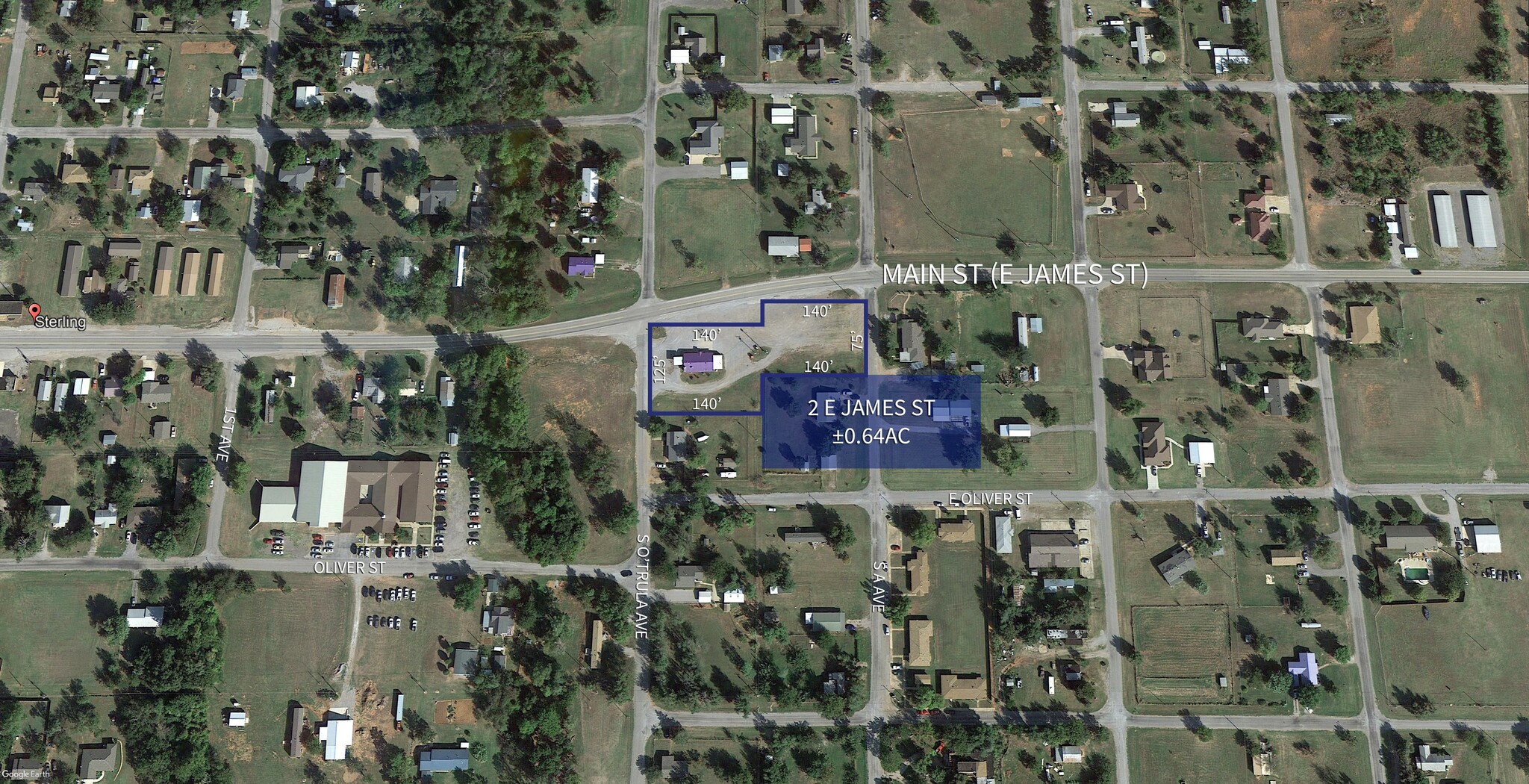 2 E James St, Sterling, OK 73567 Retail Property for Sale