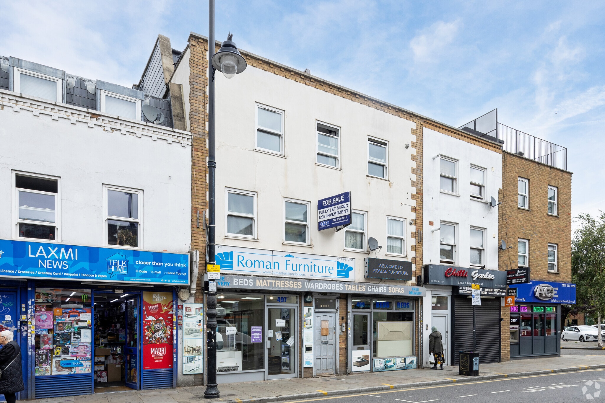 497-499 Roman Rd, London for sale Primary Photo- Image 1 of 3