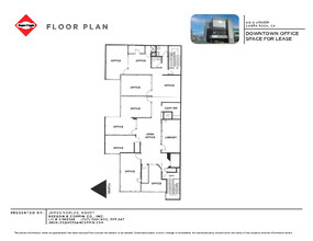 418 B St, Santa Rosa, CA for lease Floor Plan- Image 1 of 1