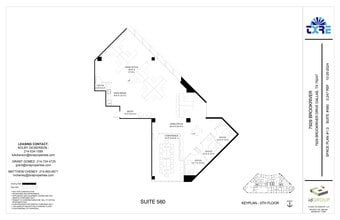 7929 Brookriver Dr, Dallas, TX for lease Floor Plan- Image 1 of 2