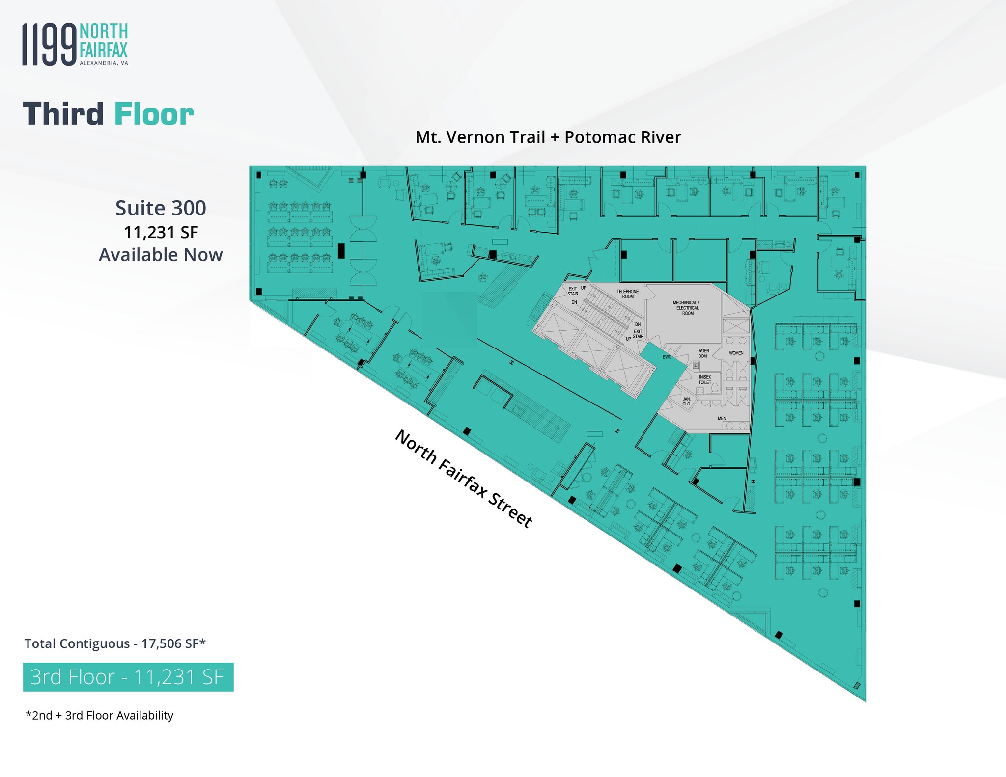 1199 N Fairfax St, Alexandria, VA for lease Floor Plan- Image 1 of 1