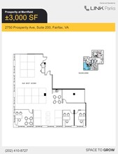 2701 Prosperity Ave, Merrifield, VA for lease Floor Plan- Image 2 of 2