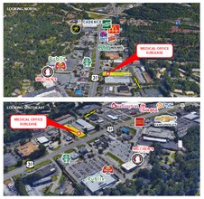 1575 Montgomery Hwy, Vestavia Hills, AL - AERIAL  map view