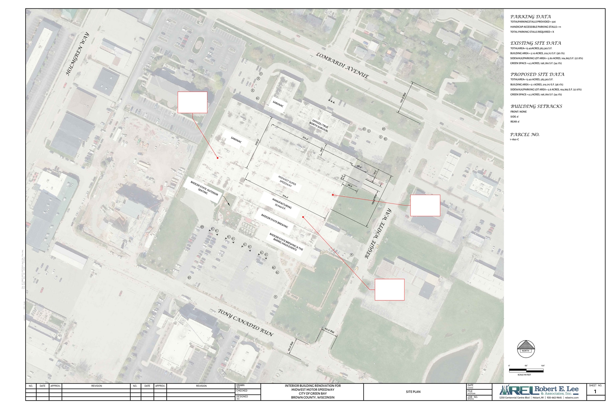 975 Lombardi Ave, Green Bay, WI for lease Floor Plan- Image 1 of 1