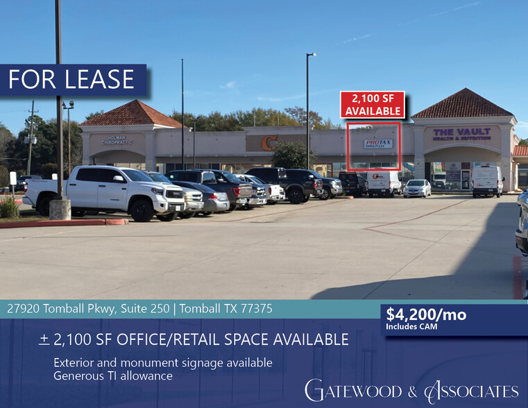 27910 Tomball Pky, Tomball, TX for lease - Building Photo - Image 1 of 6