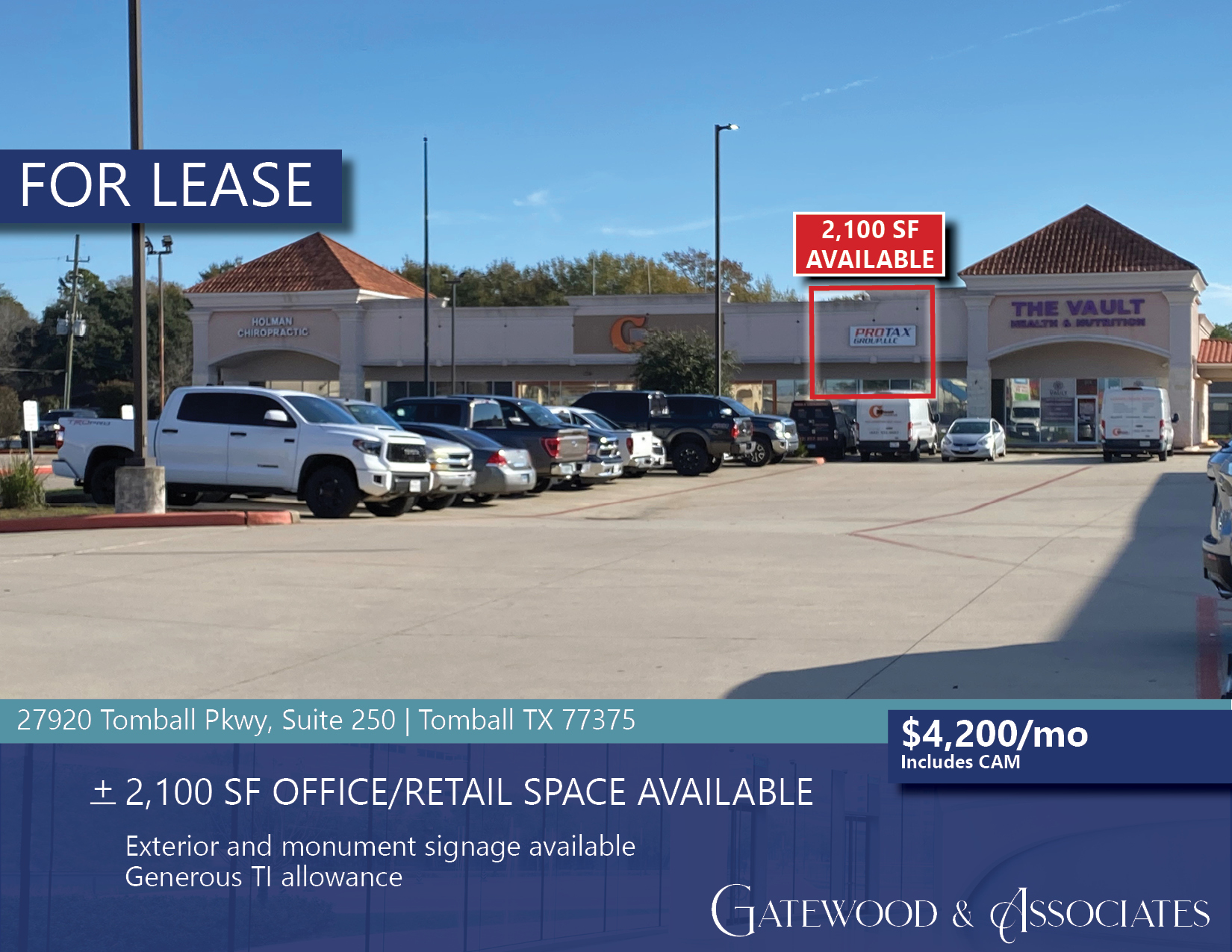 27910 Tomball Pky, Tomball, TX for lease Building Photo- Image 1 of 7