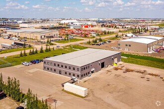 1605 13th St, Leduc, AB - AERIAL  map view
