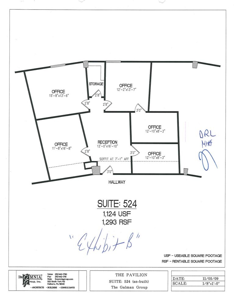 261 Old York Rd, Jenkintown, PA for lease Floor Plan- Image 1 of 1