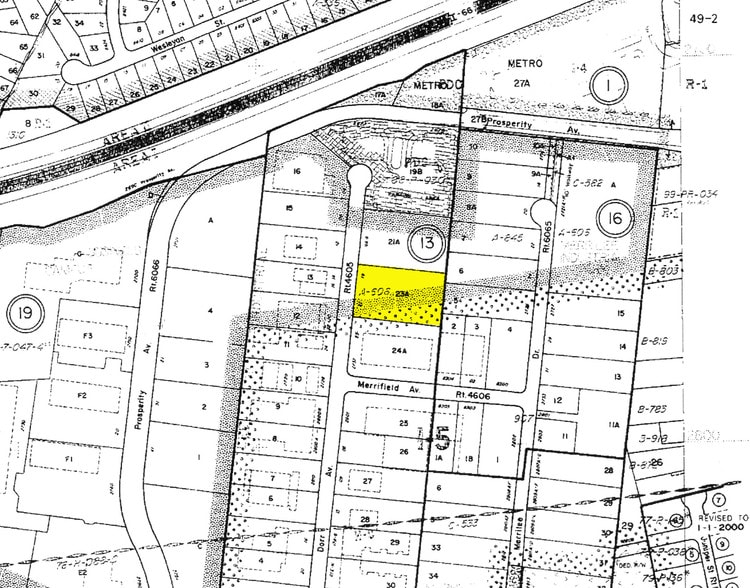 2719-2721 Dorr Ave, Merrifield, VA for lease - Plat Map - Image 2 of 4