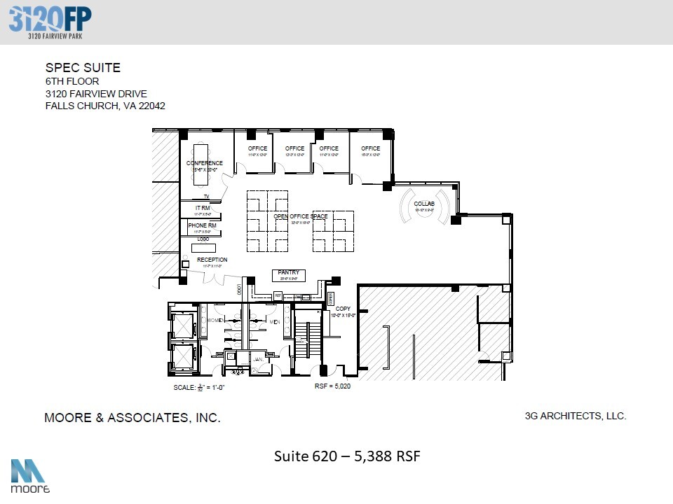 3120 Fairview Park Dr, Falls Church, VA for lease Floor Plan- Image 1 of 5