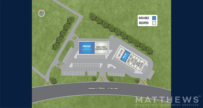 6224 Spring Cypress Rd, Spring, TX for lease - Site Plan - Image 3 of 3