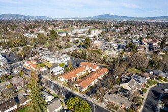 301-325 Ray St, Pleasanton, CA - AERIAL  map view