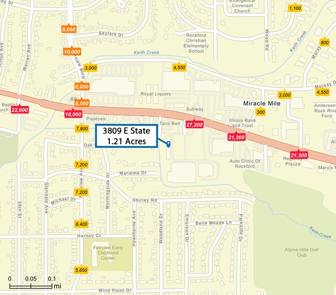 3809-3857 E State St, Rockford, IL for sale - Building Photo - Image 2 of 4