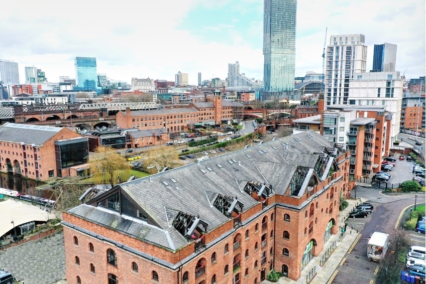 Castlefield, Manchester for lease - Aerial - Image 2 of 7