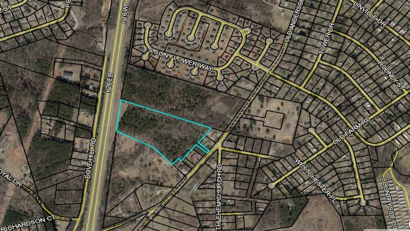 0 Old Anderson Mill Rd, Spartanburg, SC for sale - Plat Map - Image 1 of 1