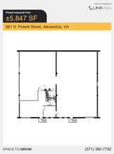 901-929 S Pickett St, Alexandria, VA for lease Floor Plan- Image 1 of 1