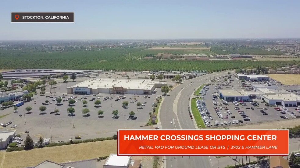 3702 E Hammer Ln, Stockton, CA for lease - Commercial Listing Video - Image 2 of 10