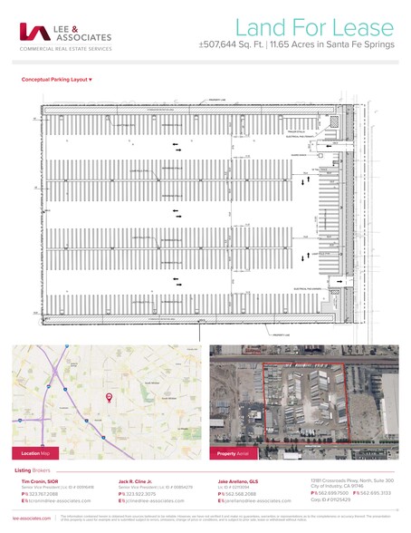 11811 Greenstone, Santa Fe Springs, CA for lease - Site Plan - Image 3 of 3