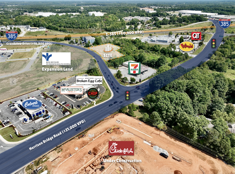 0 Grandview Dr, Simpsonville, SC for lease - Building Photo - Image 1 of 8