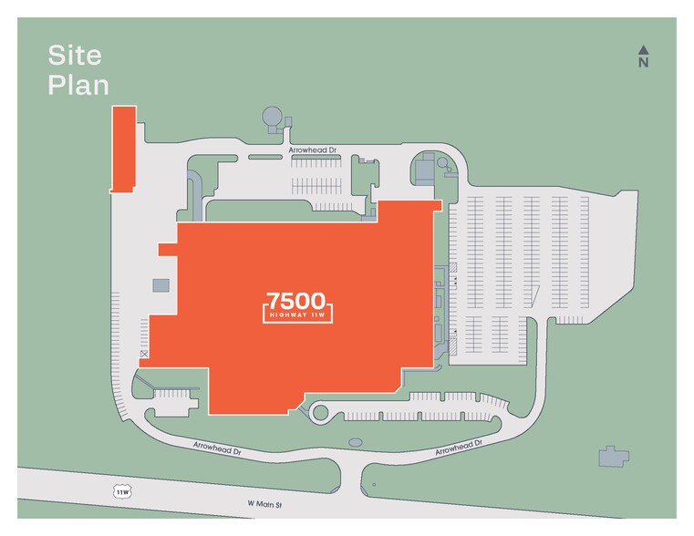 7500 US 11 W, Rogersville, TN for lease - Site Plan - Image 1 of 35