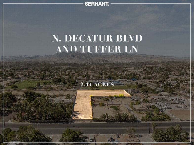 N. Decatur Blvd, Las Vegas, NV for sale - Aerial - Image 1 of 11