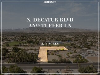 More details for N. Decatur Blvd, Las Vegas, NV - Land for Sale