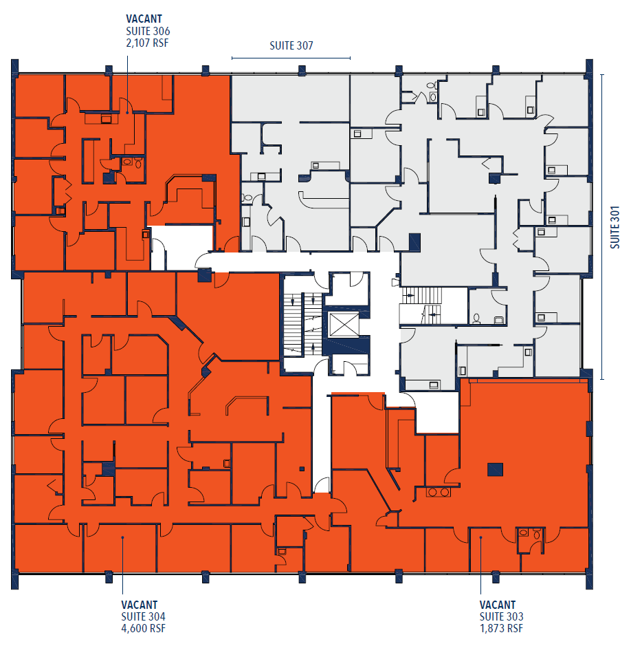 10301 Georgia Ave, Silver Spring, MD for lease Floor Plan- Image 1 of 1