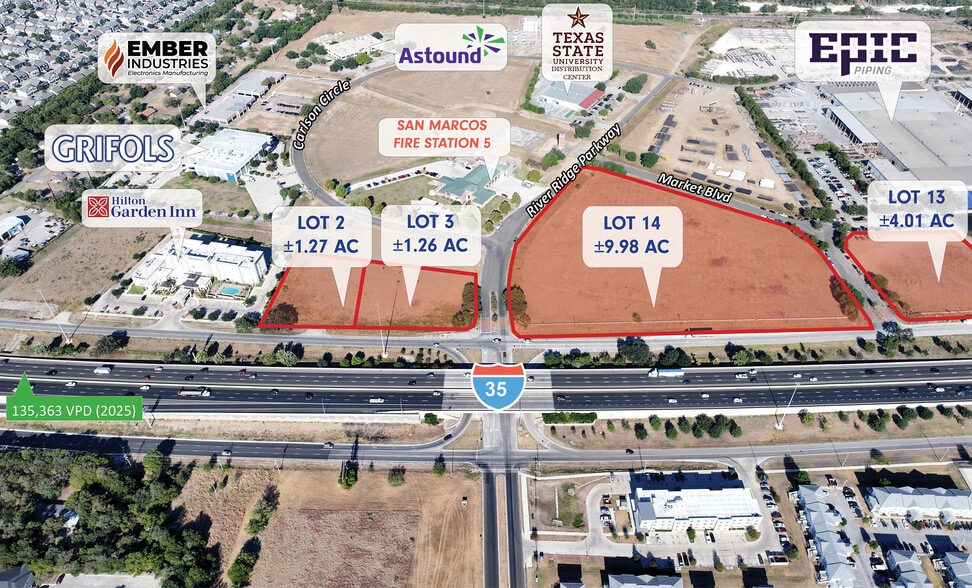 2212 N I-35 Hwy, San Marcos, TX for sale - Aerial - Image 2 of 3