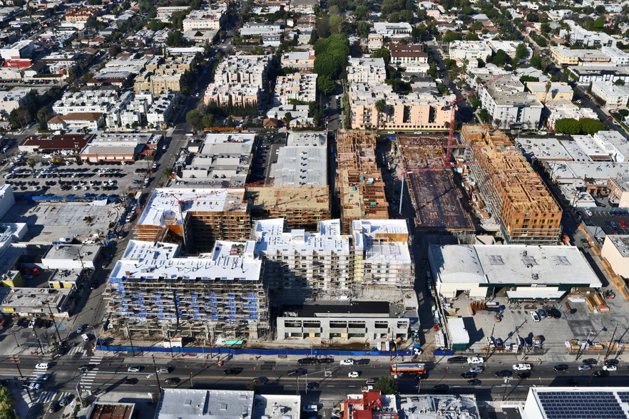 6677 W Santa Monica Blvd, Los Angeles, CA for lease - Aerial - Image 3 of 3