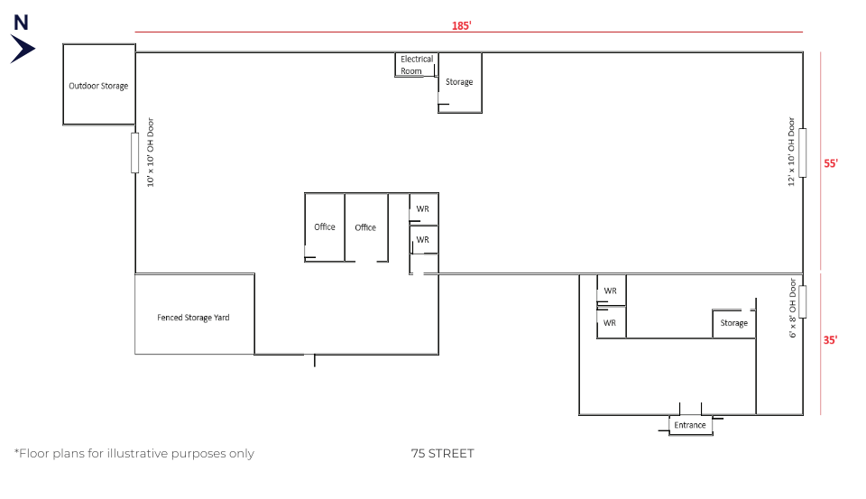 6504 75 St NW, Edmonton, AB for sale - Site Plan - Image 2 of 6