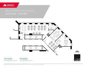 980 N Michigan Ave, Chicago, IL for lease Floor Plan- Image 1 of 1